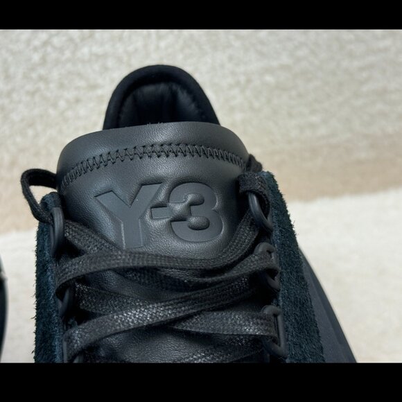 Size 9.5 - Y-3 Adidas Men's Makura Black Sneakers Shoes NEW no box - Picture 8 of 16